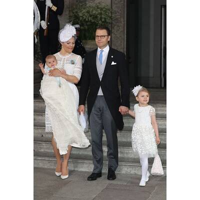 Prinz Oscar von Schweden wurde getauft