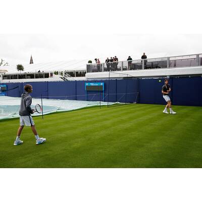 Romeo Beckham: Tennis-Stunde bei Andy Murray