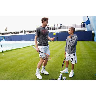 Romeo Beckham: Tennis-Stunde bei Andy Murray