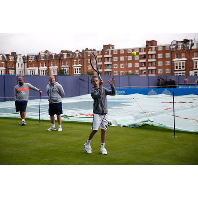 Romeo Beckham: Tennis-Stunde bei Andy Murray