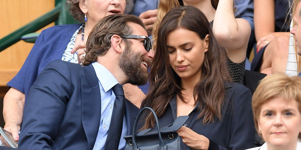 Irina Shayk & Bradley Cooper in Wimbledon