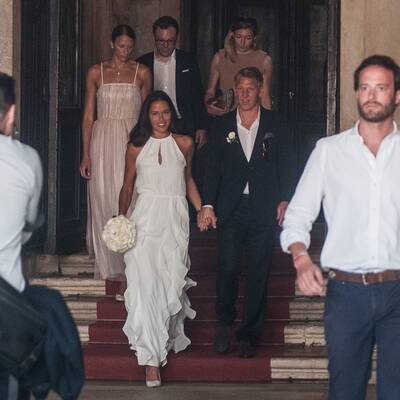 Bastian Schweinsteiger & Ana Ivanovic: Standesamtliche Hochzeit