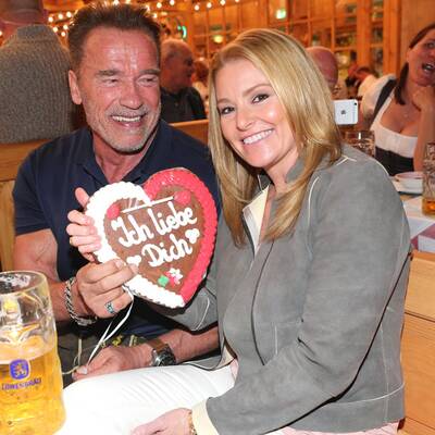 Arnold Schwarzenegger am Münchner Oktoberfest