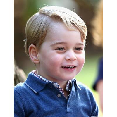 Prinzessin Charlotte und Prinz George auf Kinderparty