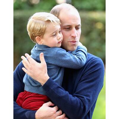 Prinzessin Charlotte und Prinz George auf Kinderparty