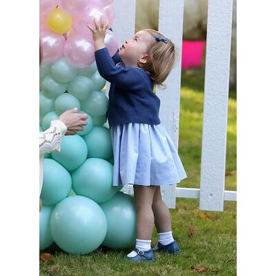 Prinzessin Charlotte und Prinz George auf Kinderparty