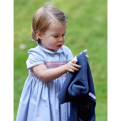 Prinzessin Charlotte und Prinz George auf Kinderparty