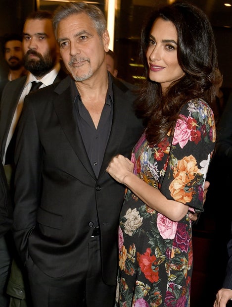 George & Amal Clooney