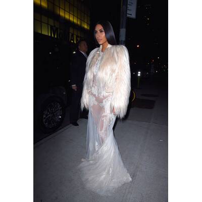 Kim Kardashian: Sexy Auftritt in Spitze