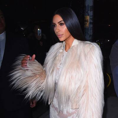 Kim Kardashian: Sexy Auftritt in Spitze