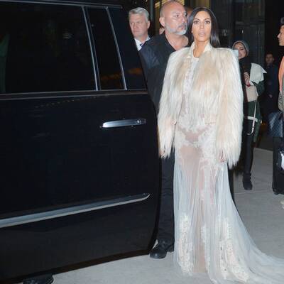 Kim Kardashian: Sexy Auftritt in Spitze