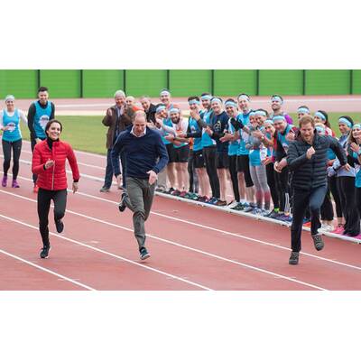 Herzogin Kate: Wettrennen mit William & Harry