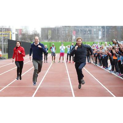 Herzogin Kate: Wettrennen mit William & Harry