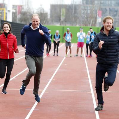 Herzogin Kate: Wettrennen mit William & Harry