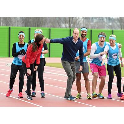 Herzogin Kate: Wettrennen mit William & Harry