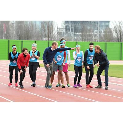 Herzogin Kate: Wettrennen mit William & Harry