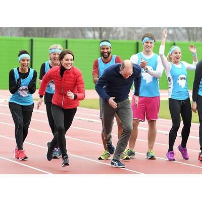 Herzogin Kate: Wettrennen mit William & Harry