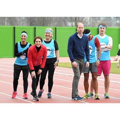 Herzogin Kate: Wettrennen mit William & Harry