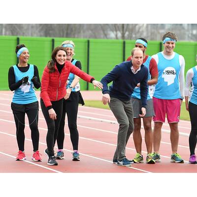 Herzogin Kate: Wettrennen mit William & Harry