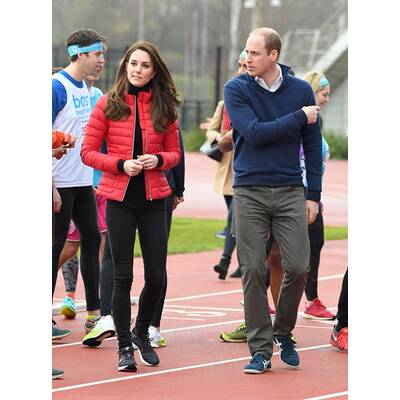 Herzogin Kate: Wettrennen mit William & Harry