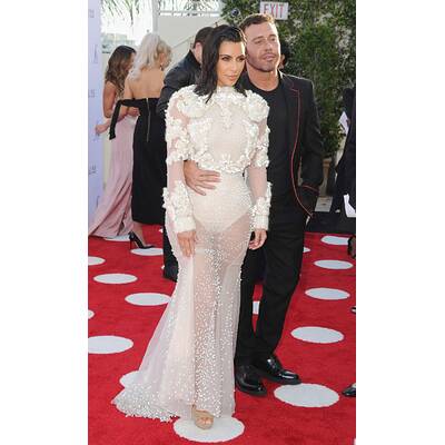 Kim Kardashian: Heiß in Weiß