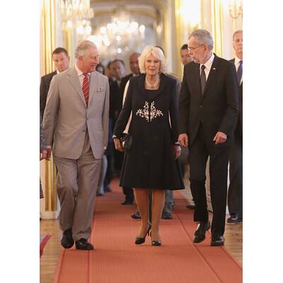 Prinz Charles & Camilla in der Hofburg