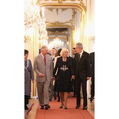 Prinz Charles & Camilla in der Hofburg