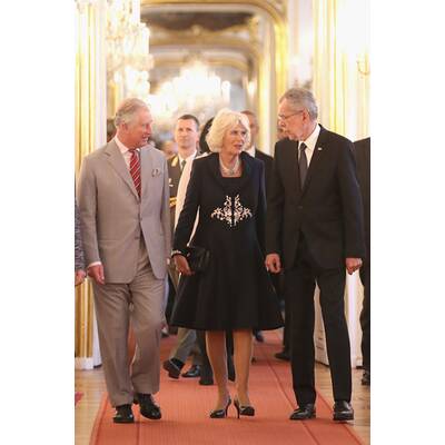 Prinz Charles & Camilla in der Hofburg