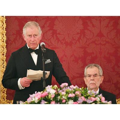 Prinz Charles & Camilla: Dinner in der Hofburg