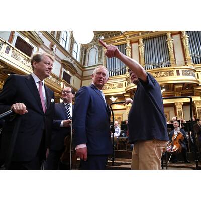 Prinz Charles & Camilla im Musikverein