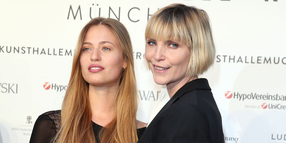 Nadja Auermann & Tochter Cosima