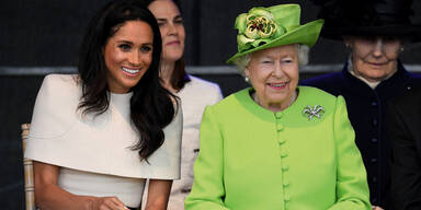 Meghan liefert sich Fauxpas vor der Queen