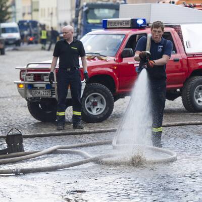 Deutschland versinkt im Hochwasser
