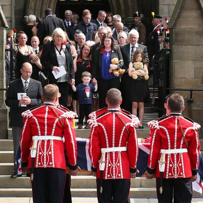 Abschied von Soldat Lee Rigby