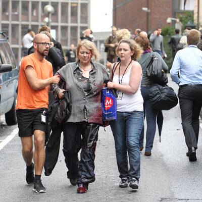 Bomben-Terror in Oslo