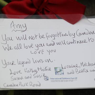 Amy Winehouse Fans trauern 