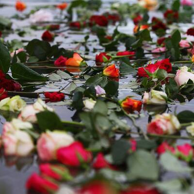 Trauer auf der Insel Utöya