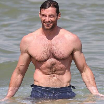 Hugh Jackman: So ein schöner Waschbrettbauch