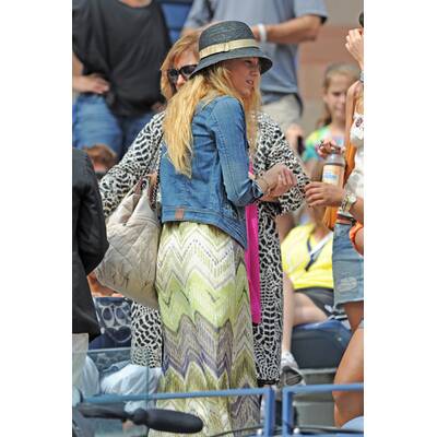 Promis bei den US-Open