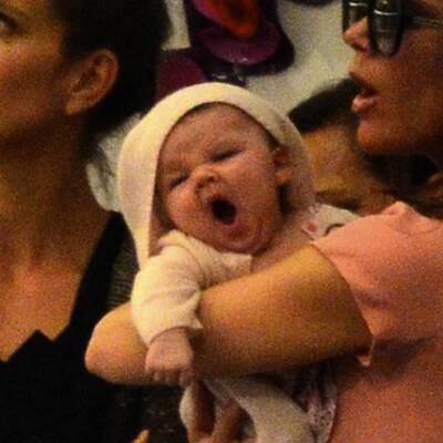 Victoria Beckham und Harper Seven beim Shoppen