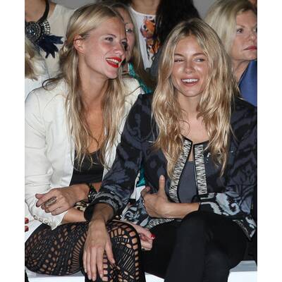 Front Row-Stars der London Fashion Week