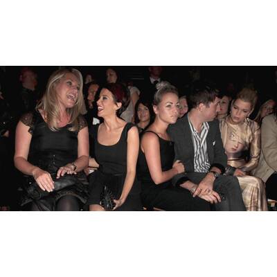 Front Row-Stars der London Fashion Week