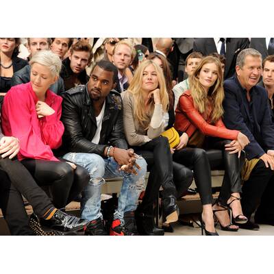 Front Row-Stars der London Fashion Week