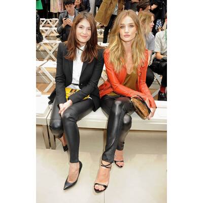 Front Row-Stars der London Fashion Week