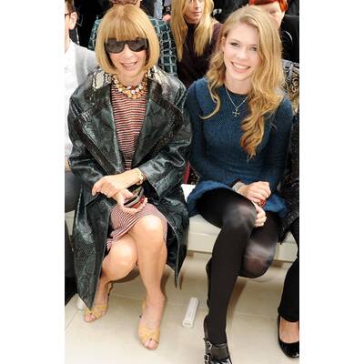Front Row-Stars der London Fashion Week