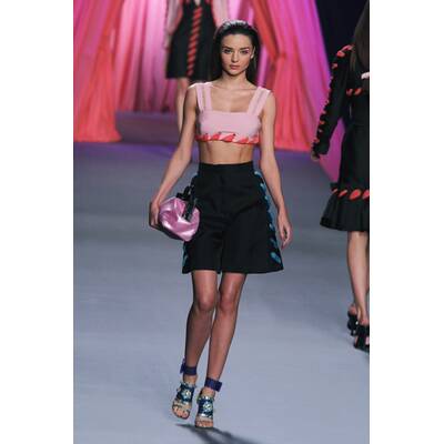 Miranda Kerr bei der Paris Fashion Week