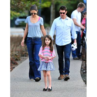 Suri Cruise rockt das Karussell