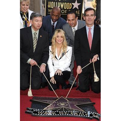 Shakira mit Stern auf Hollywood Walk of Fame verewigt