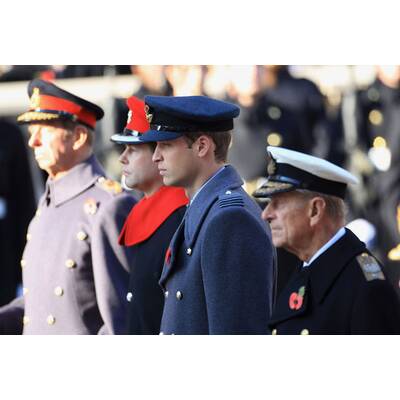 Volkstrauertag: Kate strahlte für William 