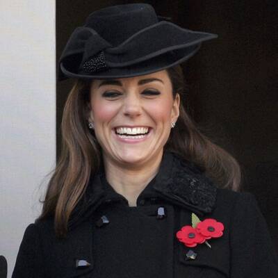 Volkstrauertag: Kate strahlte für William 